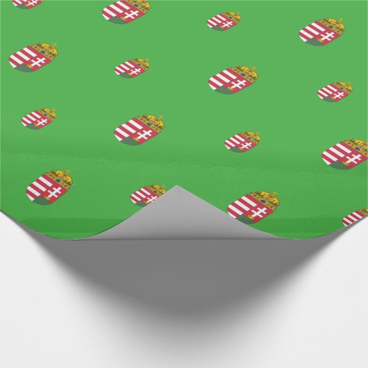Hongaarse wapenmantel cadeaupapier (Hoek)