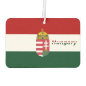 Hongaarse wapenschild luchtverfrisser (Achterkant)