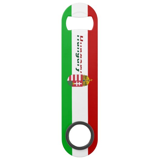 Hongaarse wapenschild speed flessenopener (Voorkant)