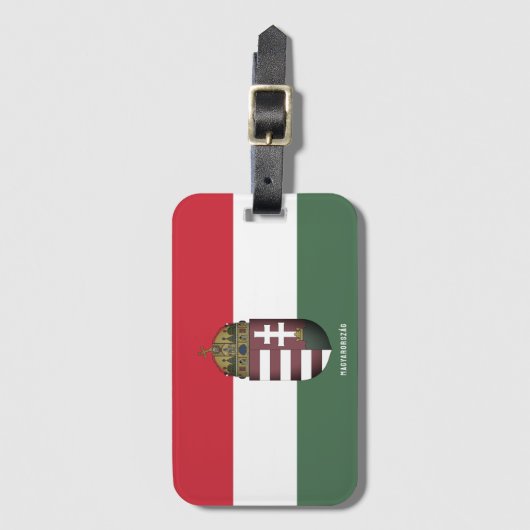 Hongaarse wapenstilstand bagagelabel (Voorkant (verticaal))