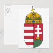 Hongaarse wapenstilstand briefkaart (Voorkant / Achterkant)