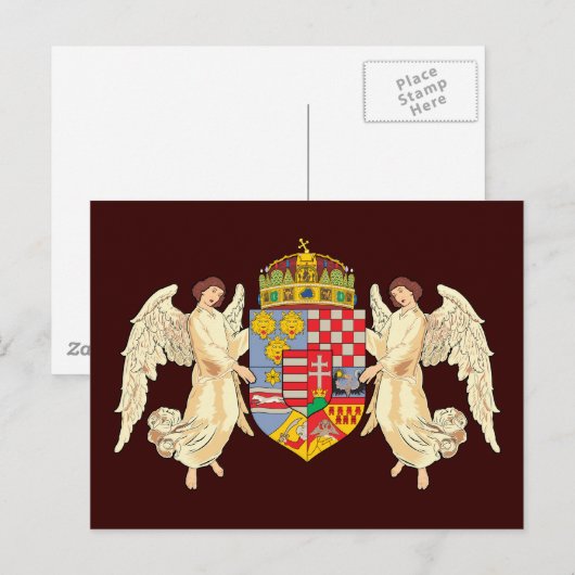 Hongaarse wapenstilstand briefkaart (Voorkant / Achterkant)