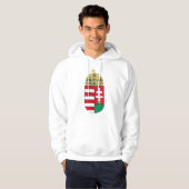 Hongaarse wapenstilstand HU Hoodie (Voorkant volledig)