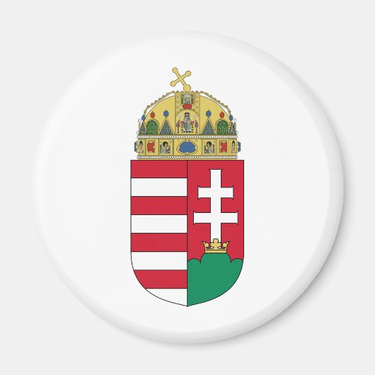 Hongaarse wapenstilstand HU Magneet (Voorkant)
