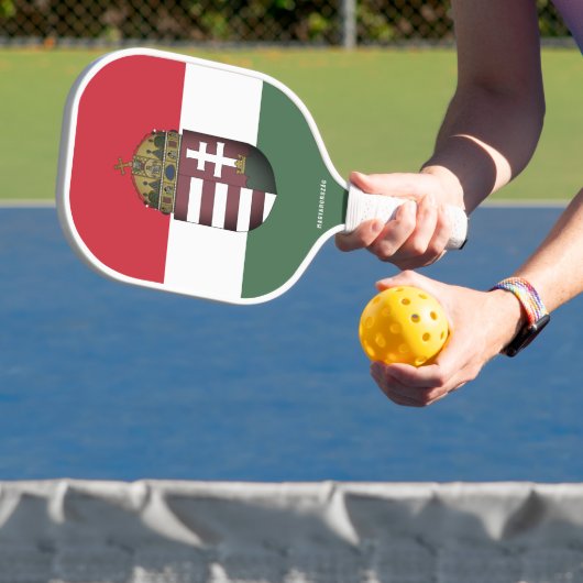 Hongaarse wapenstilstand pickleball paddle (Insitu)