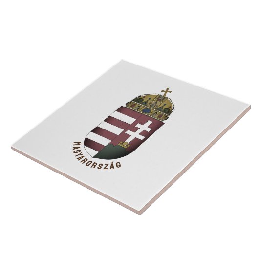 Hongaarse wapenstilstand tegeltje (Zijkant)