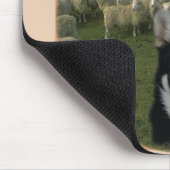 Hongaarse wolf met schapen muismat (Hoek)