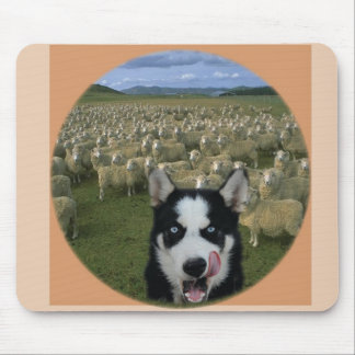 Hongaarse wolf met schapen muismat