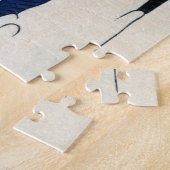 Honganji Tempel in Asakusa Japan & Mt. Fuji Legpuzzel (Zijkant)