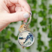 Honganji Tempel in Asakusa Japan & Mt. Fuji Sleutelhanger (Hand)