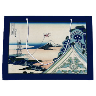 Honganji Tempel uitzicht op Mt. Fuji Japanse houts Groot Cadeauzakje