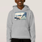 Honganji Tempel Vista van Mt. Fuji Japanse houtsne (Voorkant)