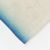 Honganji Tempel Vista van Mt. Fuji Japanse houtsne Fleece Deken (Hoek)