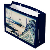 Honganji Tempel Vista van Mt. Fuji Japanse houtsne Groot Cadeauzakje (Achterkant Gekanteld)