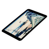 Honganji Tempel Vista van Mt. Fuji Japanse houtsne Magneet (Linkerzijde)