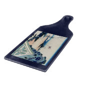 Honganji Tempel Vista van Mt. Fuji Japanse houtsne Snijplank (Hoek)