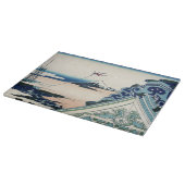 Honganji Tempel Vista van Mt. Fuji Japanse houtsne Snijplank (Hoek)