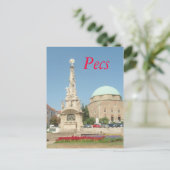 HONGARIJE 08 047, PECS BRIEFKAART (Staand voorkant)