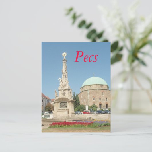 HONGARIJE 08 047, PECS BRIEFKAART (Staand voorkant)