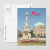 HONGARIJE 08 047, PECS BRIEFKAART (Voorkant / Achterkant)