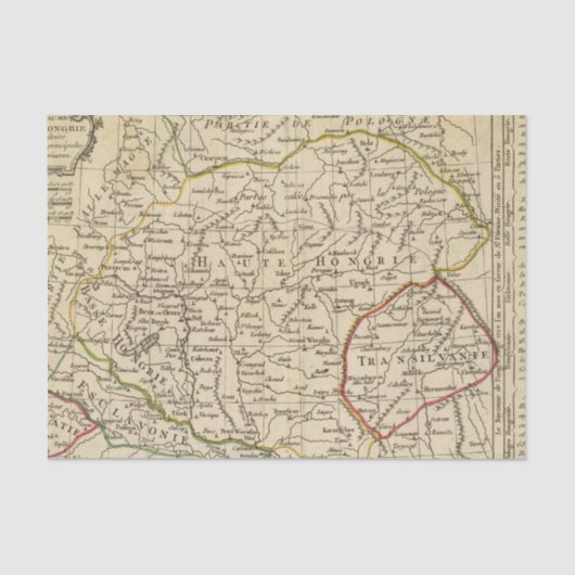 Hongarije 3 tissuepapier (Voorkant)