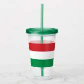 Hongarije Acryl Drinkbeker (Voorkant)