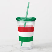 Hongarije Acryl Drinkbeker (Achterkant)