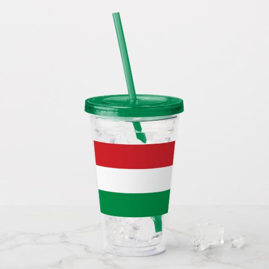 Hongarije Acryl Drinkbeker (Voorkant ijs)