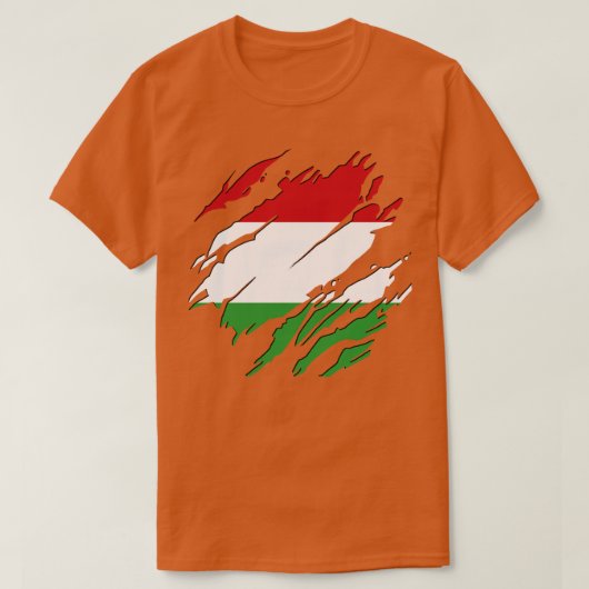 Hongarije Altijd T-shirt (Design voorkant)