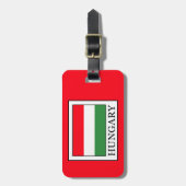 Hongarije Bagagelabel (Voorkant verticaal)