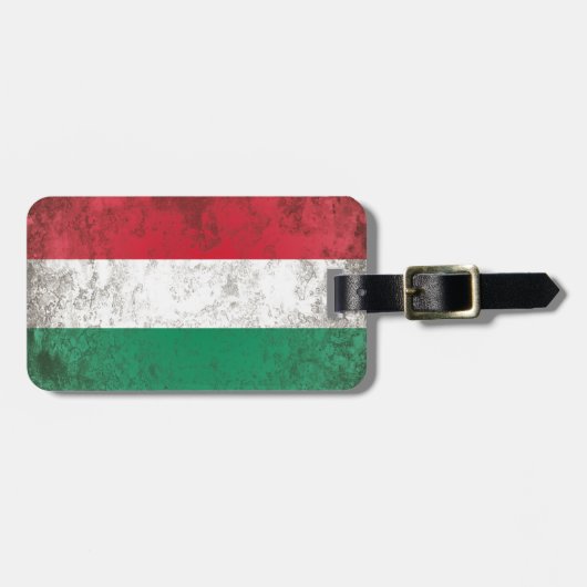 Hongarije Bagagelabel (Voorkant horizontaal)