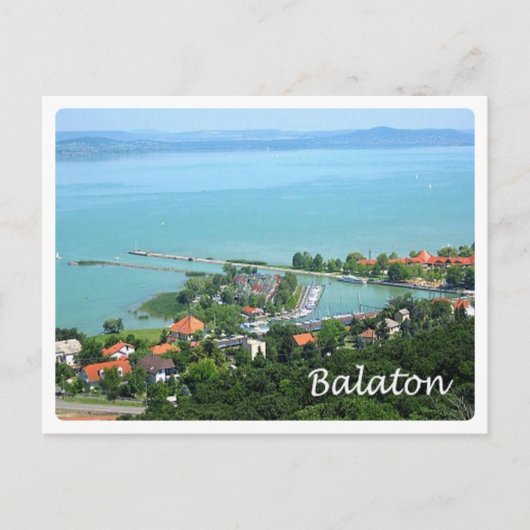 Hongarije - Balaton - Briefkaart (Voorkant)