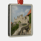 HONGARIJE, Balatonmeer, SUMEG: Sumeg Metalen Ornament (Rechts)