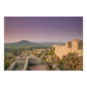 HONGARIJE, Balatonmeer, SZIGLIGET: Foto Afdruk