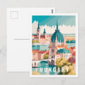 Hongarije Beroemde Reisplaats Briefkaart (Voorkant / Achterkant)