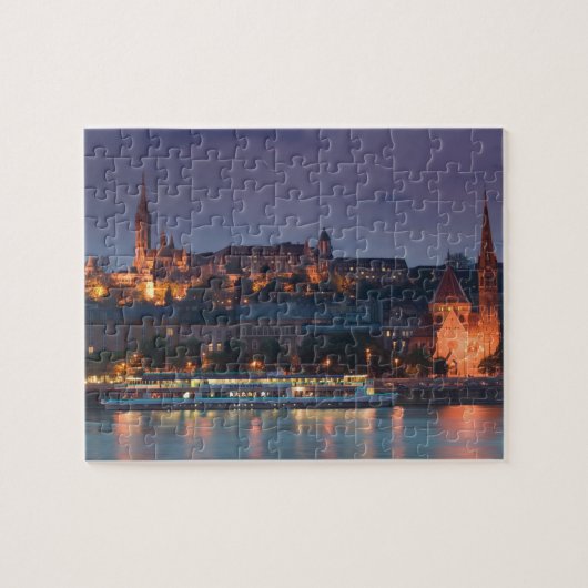 HONGARIJE, Boedapest: Castle Hill, Calvinistische  Legpuzzel (Horizontaal)