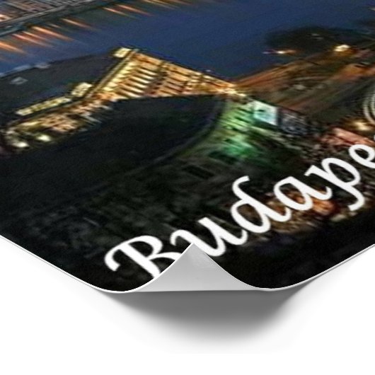 Hongarije - Boedapest - Poster (Hoek)