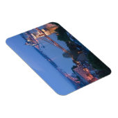 HONGARIJE, Boedapest: Szechenyi (chain) Bridge, 2 Magneet (Rechterzijde)