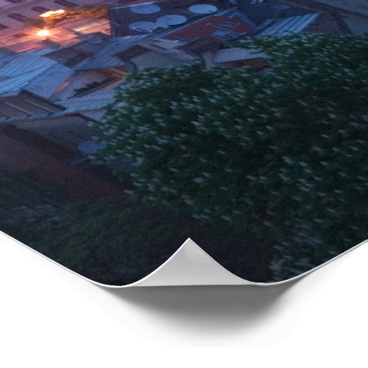 HONGARIJE, Boedapest: Szechenyi (chain) Bridge, 2 Poster (Hoek)