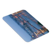 HONGARIJE, Boedapest: Szechenyi (chain) Bridge, 3 Magneet (Rechterzijde)