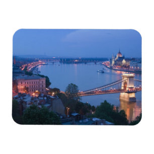 HONGARIJE, Boedapest: Szechenyi (Ketting) Brug, 2 Magneet