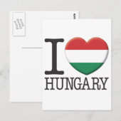 Hongarije Briefkaart (Voorkant / Achterkant)