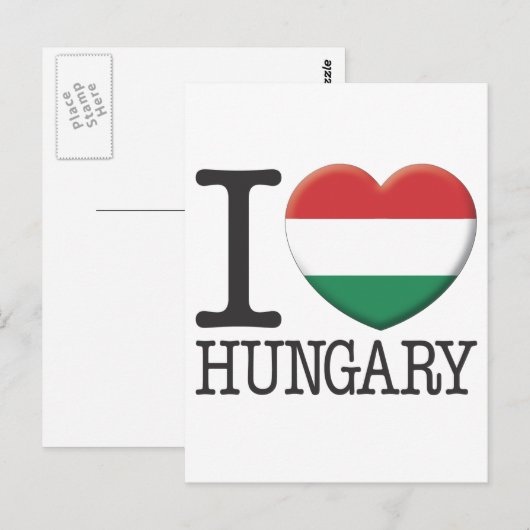 Hongarije Briefkaart (Voorkant / Achterkant)