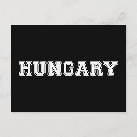 Hongarije Briefkaart (Voorkant)