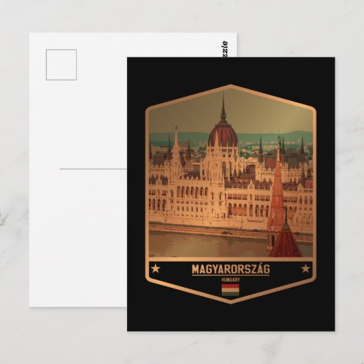 Hongarije Briefkaart (Voorkant / Achterkant)