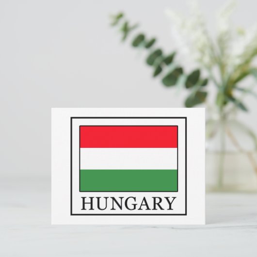 Hongarije Briefkaart (Staand voorkant)