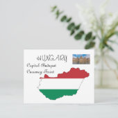 Hongarije Briefkaart (Staand voorkant)