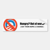 Hongarije - Eet je hoop en verandering Bumpersticker (Voorkant)