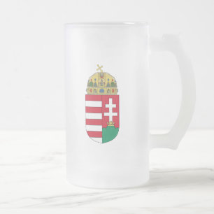 hongarije embleem matglas bierpul