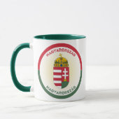 Hongarije Erfgoed Embleem Mok (Links)